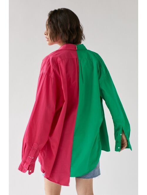 Urban Renewal Remade Overdyed Watermelon Shirt