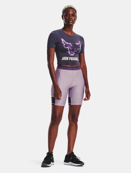 Under Armour Women's Project Rock Disrupt Bull Short Sleeve