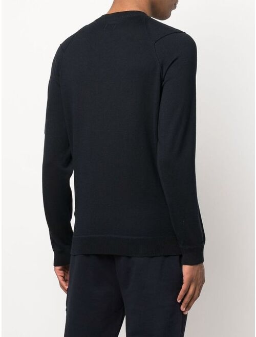 C.P. Company Lens-detailed cotton jumper