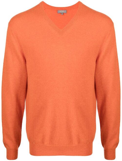 N.Peal V-neck cashmere jumper