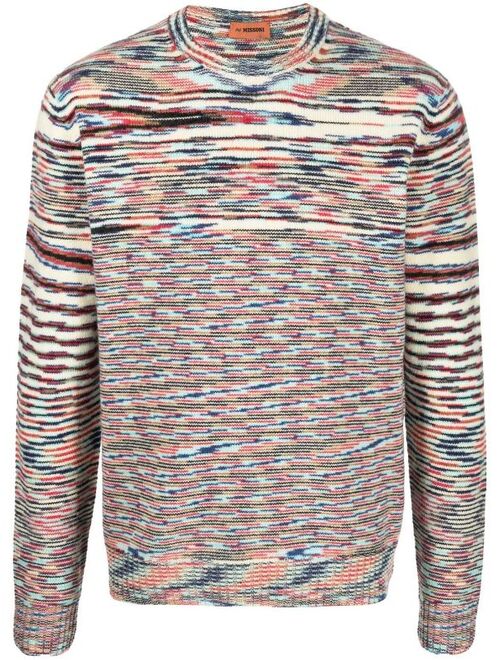 Missoni fine-knit crew-neck jumper