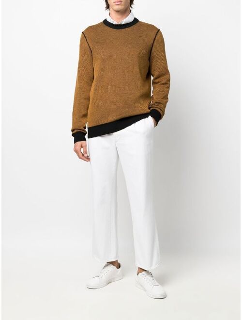 BOSS contrast-trim jumper