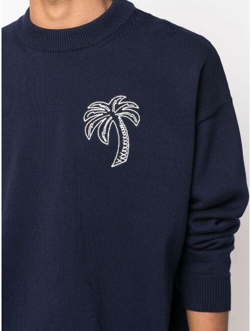 Palm Angels palm tree jumper