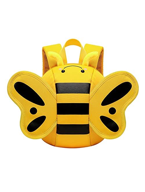 Usyfakgh Backpack for Girls School Season Student Backpack Funny Cute Bee Shape Pattern Children Cartoon Bag Backpack Purse for Women