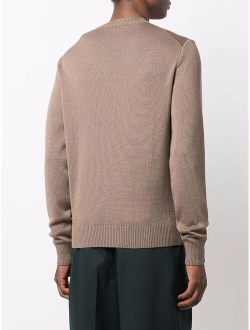 AMI Paris Ami de Coeur merino jumper