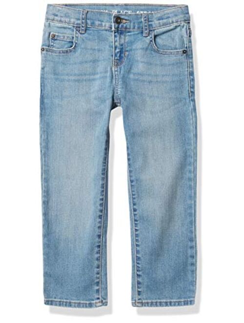 The Children's Place Boys' Stretch Straight Leg Jeans