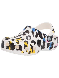 Classic Animal Print Girls' Clogs