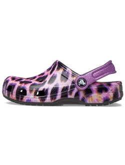 Classic Animal Print Girls' Clogs