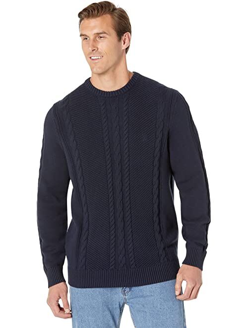 Nautica Big & Tall Big & Tall Cable-Knit Sweater