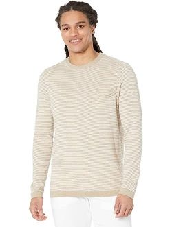 BENSON Carmel Cotton Stripe Sweater