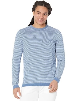 BENSON Carmel Cotton Stripe Sweater