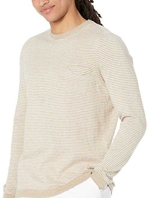 BENSON Carmel Cotton Stripe Sweater