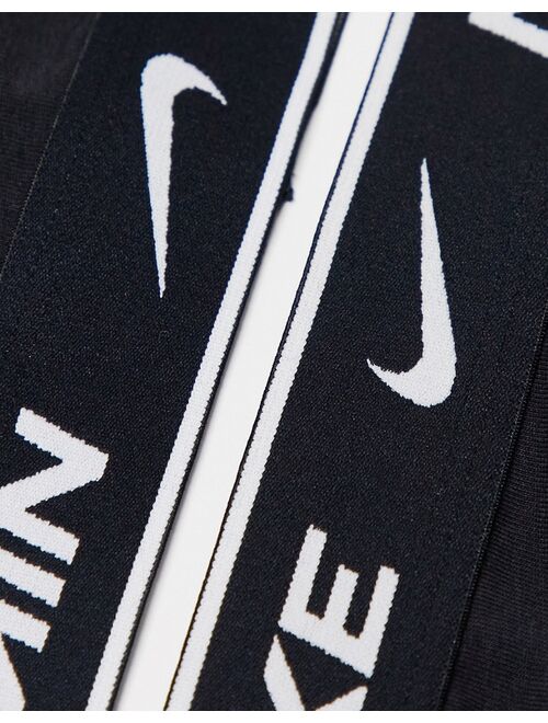 Nike Dri-FIT Essential Cotton Stretch 3 pack jock straps in black