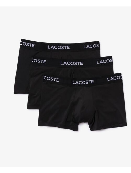 Lacoste Men's Big and Tall Microfiber Trunk Set, 3-Piece