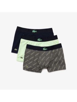 Men's Elasticized Waistband Trunks, Pack of 3