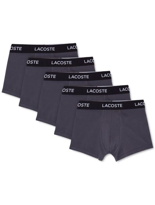 Lacoste Men's Trunk, Pack of 5