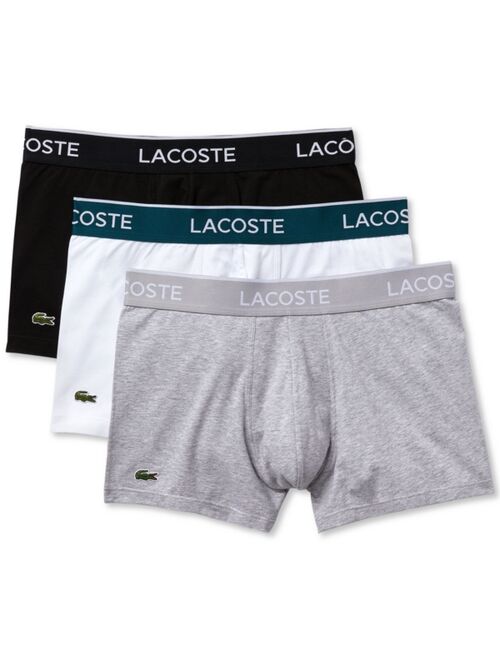 Lacoste Men's Trunk, Pack of 3