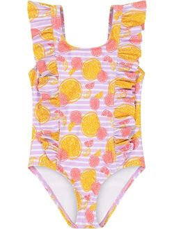 ANDY & EVAN KIDS Ruffle Swim Suit (Toddler/Little Kids/Big Kids)