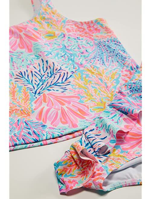 Lilly Pulitzer Kids Haley Tankini UPF 50+ (Toddler/Little Kids/Big Kids)