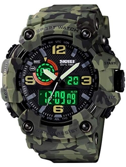 Gosasa Men's Watches Multi Function Military S-Shock Sports Watch LED Digital Waterproof Alarm Watches