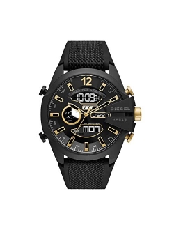 Men's Mega Chief Stainless Steel Analog-Digital Watch