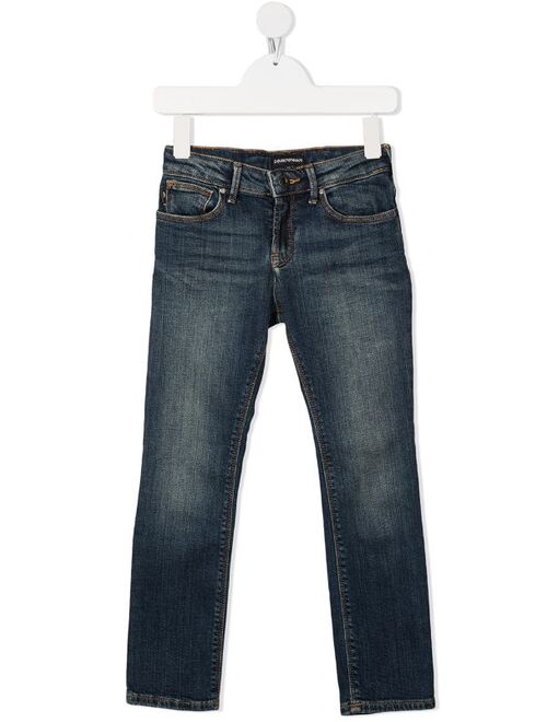 Emporio Armani Kids skinny-fit denim jeans