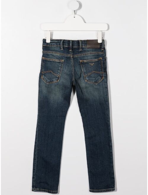 Emporio Armani Kids skinny-fit denim jeans