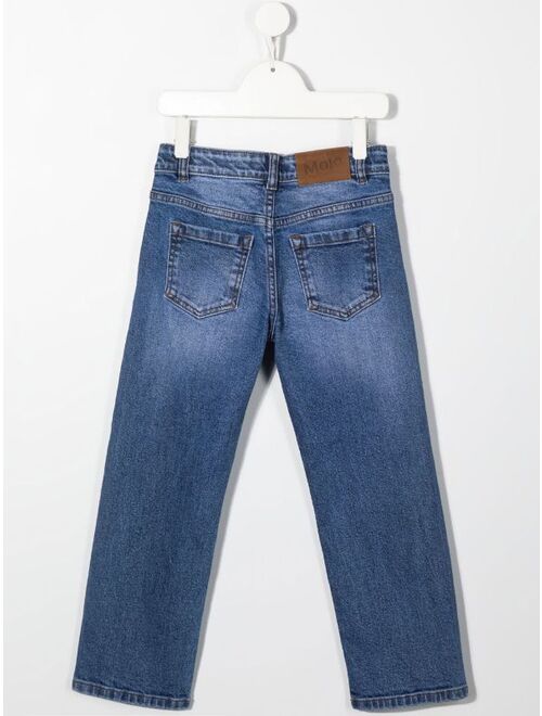 Molo Andy washed straight-leg jeans