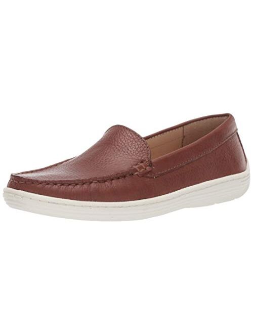 MARC JOSEPH NEW YORK Kids' Leather Boys/Girls Casual Comfort Slip on Moccasin Venetian Loafer Driving Style