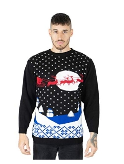 Noroze Mens Unisex Novelty Christmas Knitwear Sweater Jumper