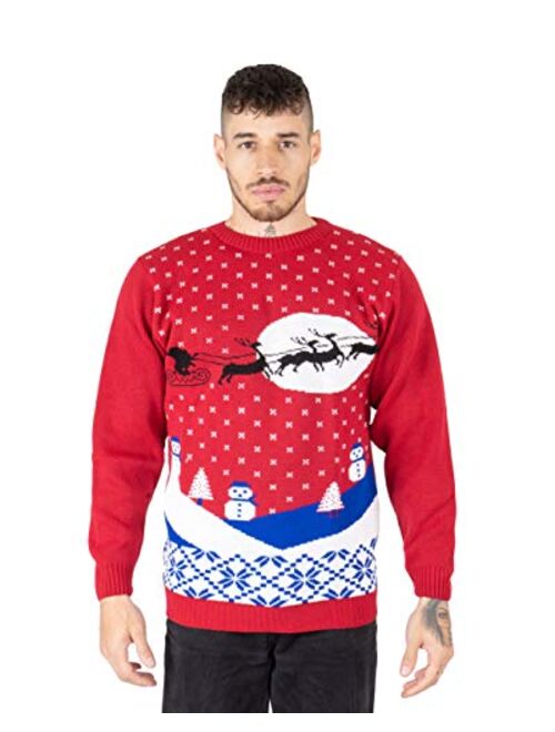 Noroze Mens Unisex Novelty Christmas Knitwear Sweater Jumper