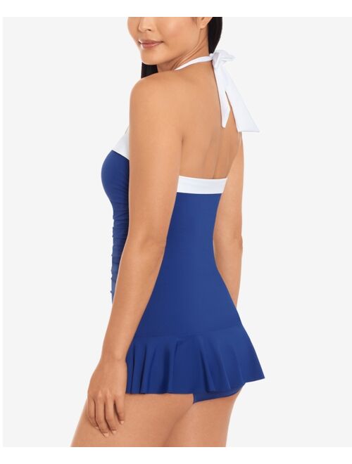 Polo Ralph Lauren Lauren Ralph Lauren Lauren by Ralph Lauren Bel Air Skirted One-Piece Swimsuit