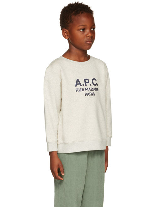 A.P.C. Kids Gray Elie Sweatshirt