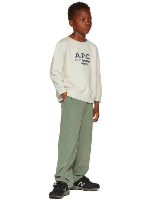 A.P.C. Kids Gray Elie Sweatshirt