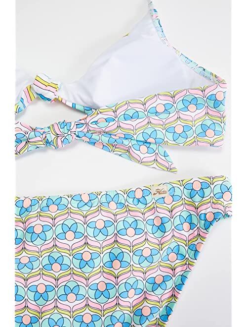 Hobie Kids Coming Up Daisies Triangle Bra and Hipster (Big Kids)