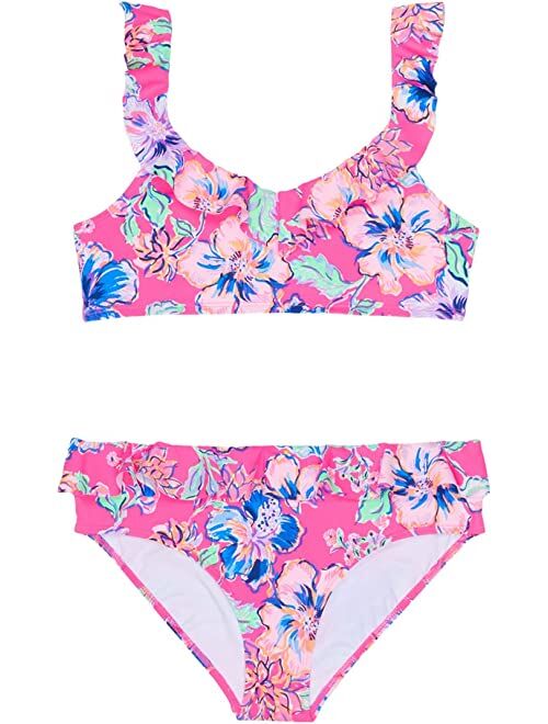 Buy Lilly Pulitzer Kids Mini Kasme Bikini UPF 50+ (Toddler/Little Kids ...