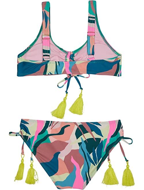 Beach Lingo Mod Squad Bralette Two-Piece Set (Big Kids)