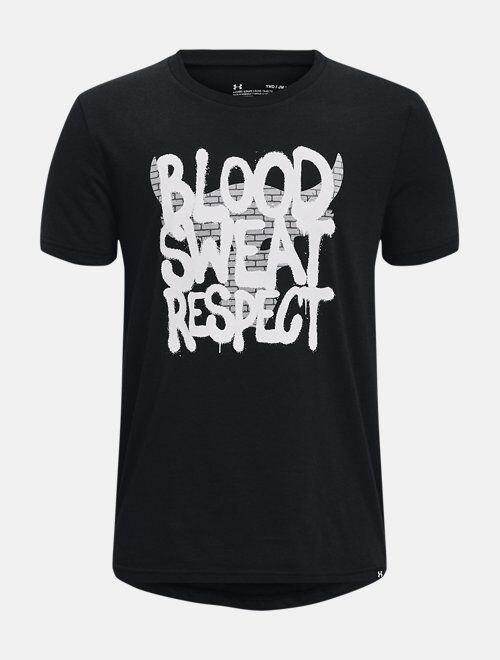 Under Armour Boys' Project Rock Respect Short Sleeve