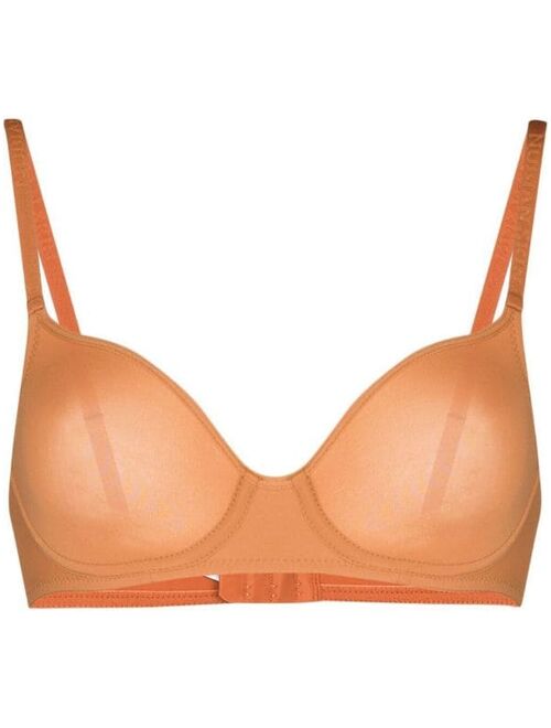 Nubian Skin adjustable-strap underwire-cup bra