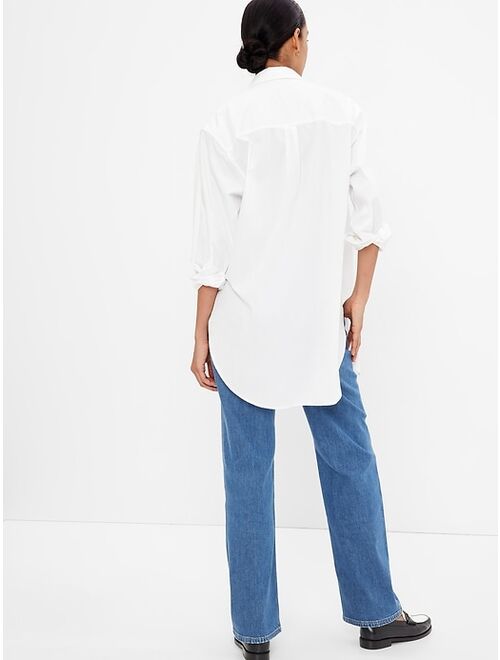 Gap 100% Organic Cotton Weekend Tunic Shirt