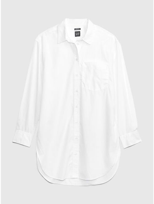 Gap 100% Organic Cotton Weekend Tunic Shirt