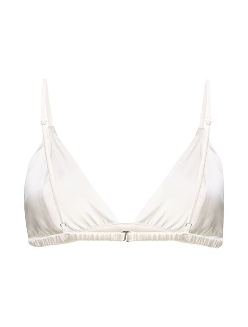 Fleur Du Mal luxe triangle bra