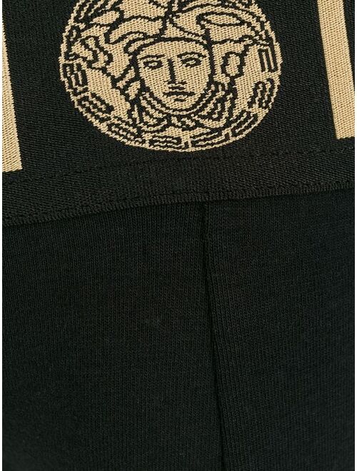 Versace Medusa Greca waistband jock strap