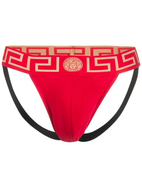 Versace Medusa motif jockstrap