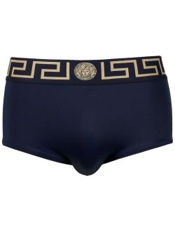 Greca-waistband logo boxers