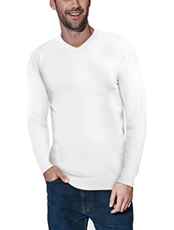 X RAY V-Neck Sweater for Men Soft Slim Fit Middleweight Pullover Regular and Big & Tall Size