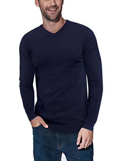 X RAY V-Neck Sweater for Men Soft Slim Fit Middleweight Pullover Regular and Big & Tall Size