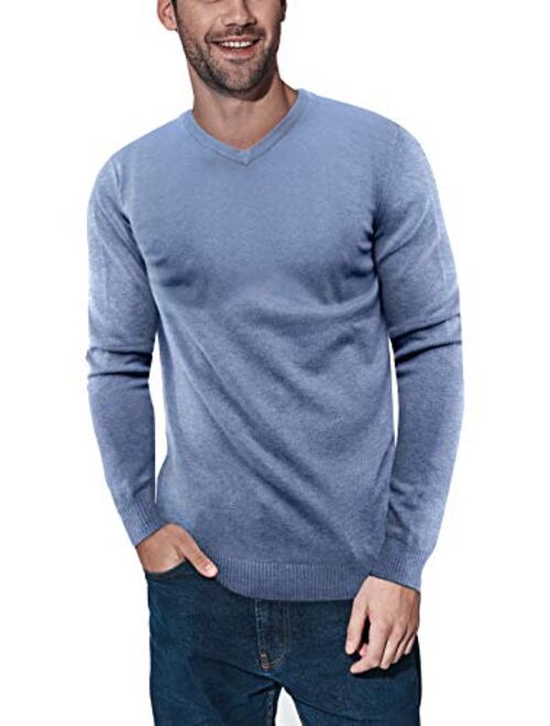 X RAY V-Neck Sweater for Men Soft Slim Fit Middleweight Pullover Regular and Big & Tall Size