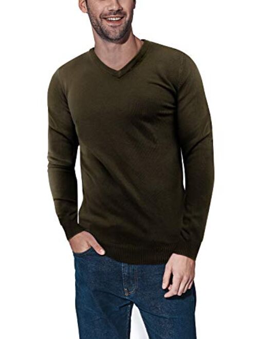 X RAY V-Neck Sweater for Men Soft Slim Fit Middleweight Pullover Regular and Big & Tall Size