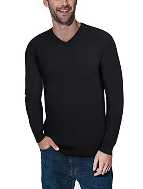 X RAY V-Neck Sweater for Men Soft Slim Fit Middleweight Pullover Regular and Big & Tall Size